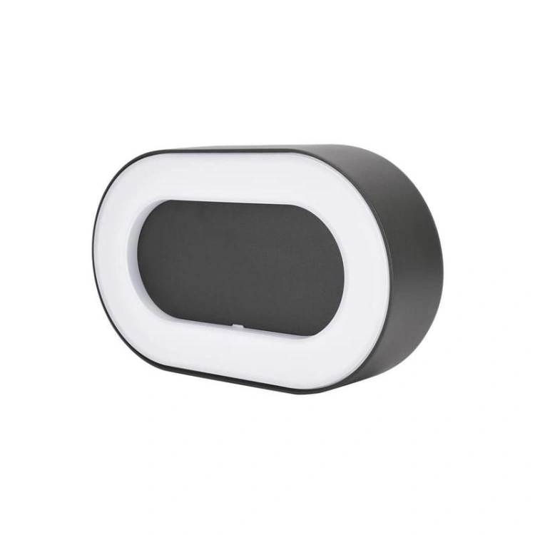 Oprawa elewacyjna owalna VALIT C25-EL2-O-010GR-3K 10W 3000K 800lm IP65 grafit BEMKO