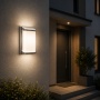 Oprawa hermetyczna NORTON LED D 10W b.neutralna 910lm srebrna IP65 aranżacja