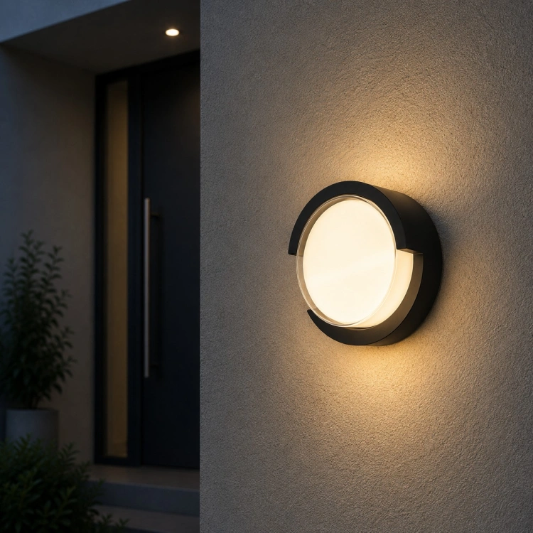 Oprawa hermetyczna TEKLA LED C 12W b.neutralna 1020lm czarna IP54