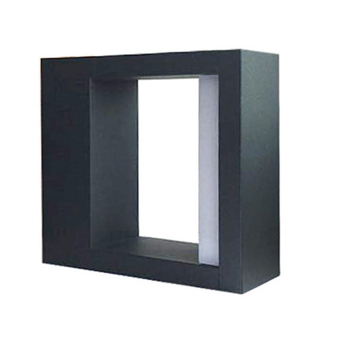 Lampa elewacyjna LED FORM 7W ciepła biel ciemny popiel aluminiowa