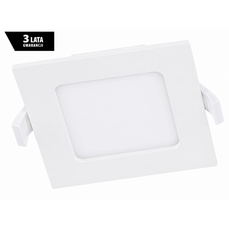 Oprawa LED DELTA 6W kwadratowa 3000K biała