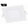 Oprawa LED DELTA 6W kwadratowa 3000K biała