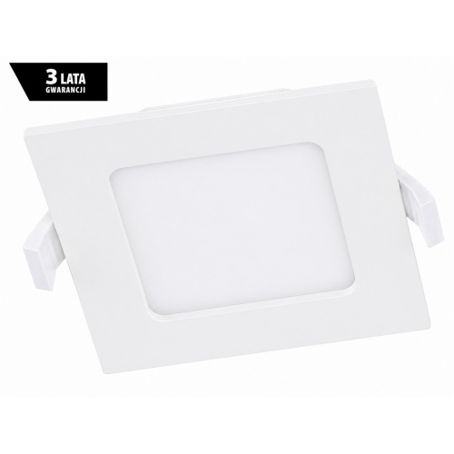 Oprawa LED DELTA 6W kwadratowa 4000K biała