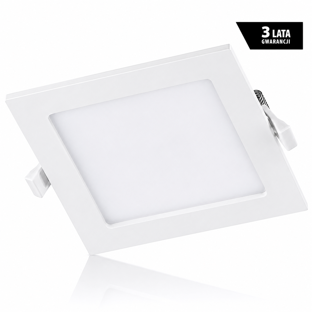 Oprawa LED DELTA 12W kwadratowa 3000K