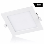 Oprawa LED DELTA 12W kwadratowa 3000K