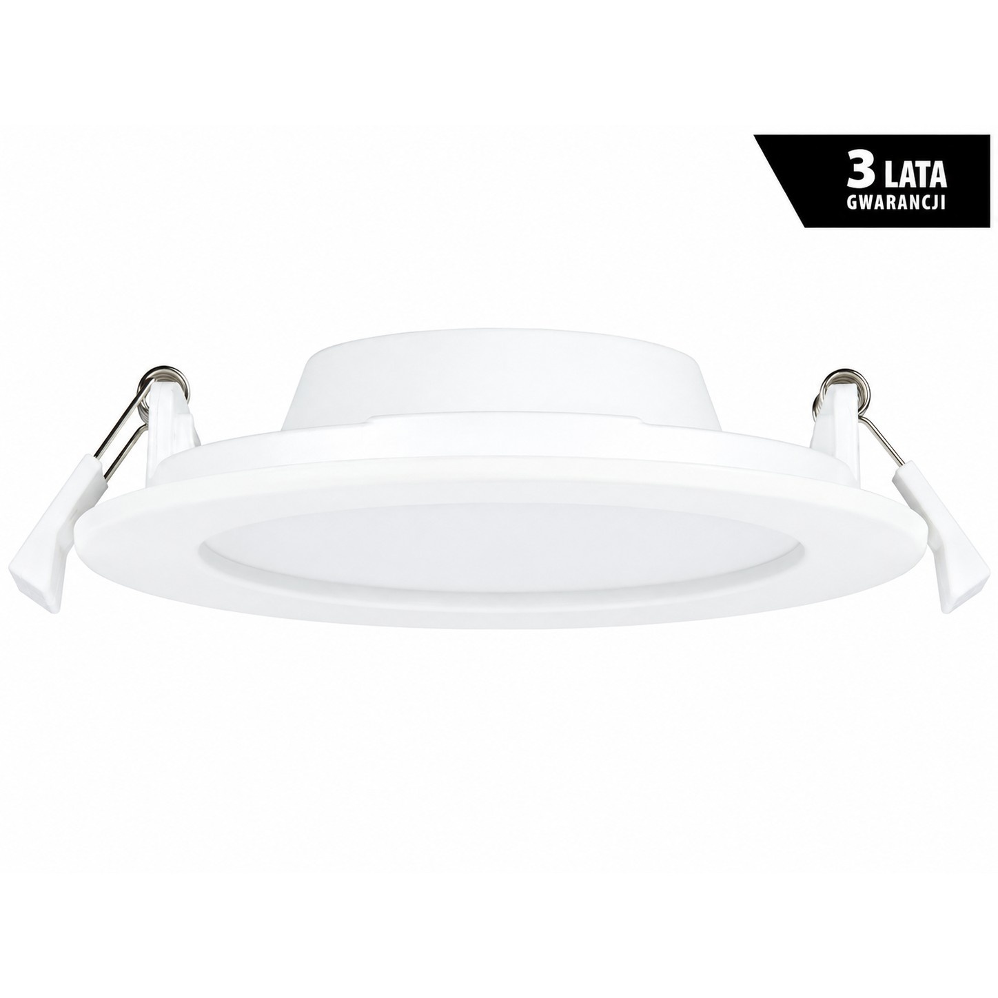 Oprawa LED DELTA 12W 4000K okrągła biała