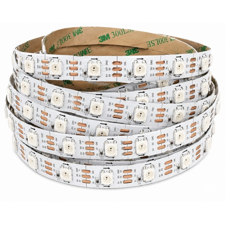 Taśma LED SPI RGB SK6812 5v 60led m uniled