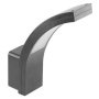 Kinkiet elewacyjny LED GTV PARIS 10W 4000K IP54 szara 900lm