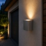 Kinkiet elewacyjny TIAGO GU10 IP54 inox-aranżacja