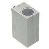 Lampa elewacyjna TIAGO 2xGU10 IP54 szara dwukierunkowa