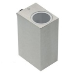 Lampa elewacyjna TIAGO 2xGU10 IP54 szara dwukierunkowa