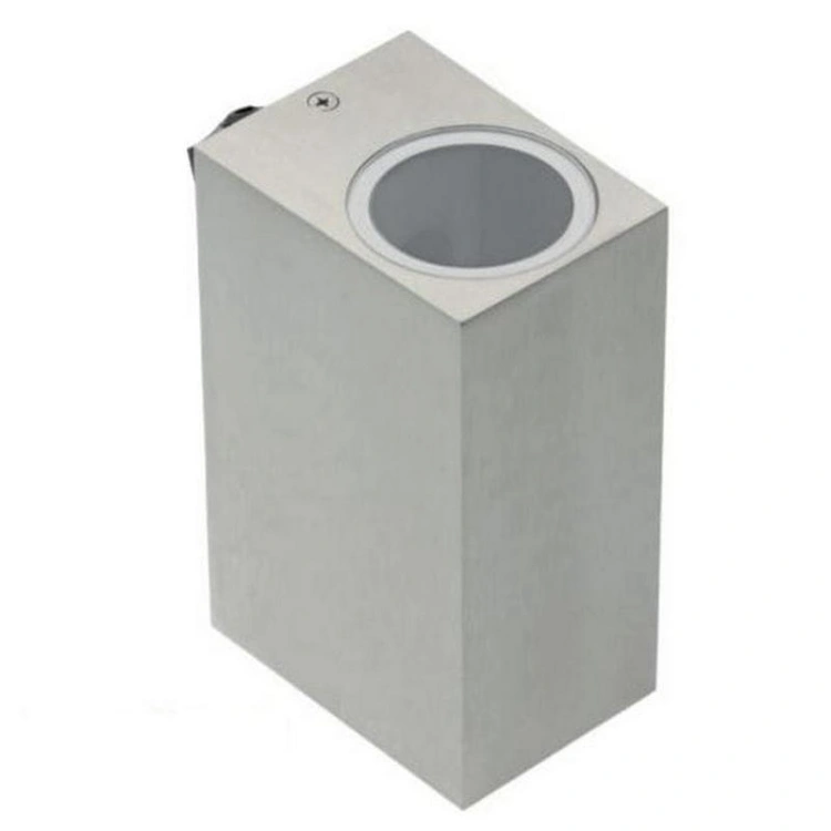 Lampa elewacyjna TIAGO 2xGU10 IP54 szara dwukierunkowa