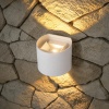 Kinkiet LED Kanlux REKA 7W 4000K IP54 biały regulowany aranżacja