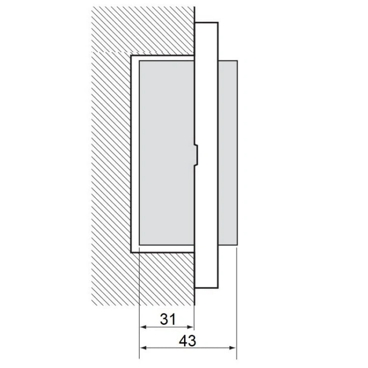 Podtynkowe gniazdo USB-A USB-C Sedna Design Elements