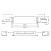 Zasilacz LED Philips Xitanium 80W 24V -wymiary