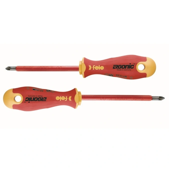 Zestaw dwóch wkrętaków FELO Ergonic VDE plus/minus Z1/Z2