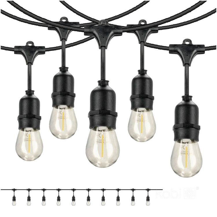 Girlanda BAJA LED SET 10x1W 10m  E27 Kobi