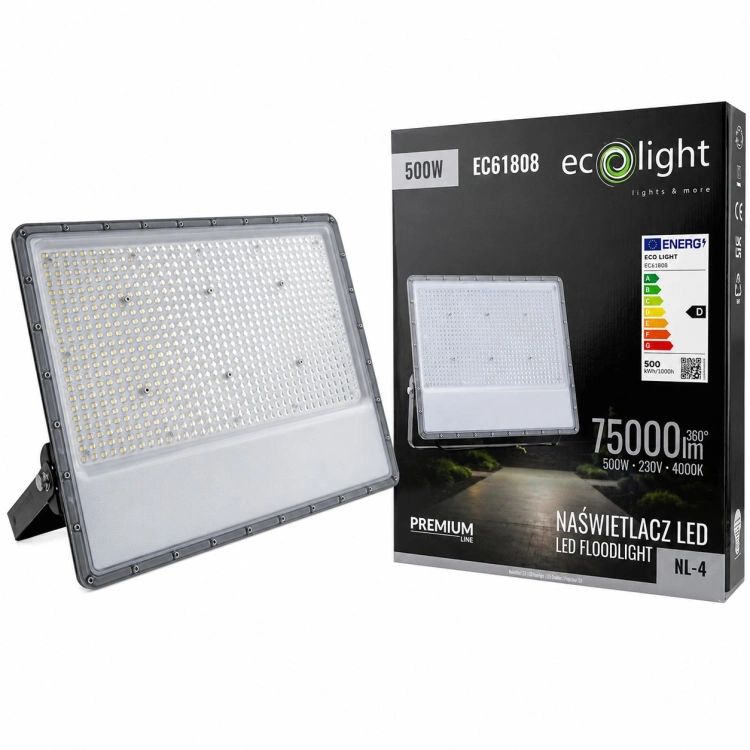 Naświetlacz Eco Light EC61808 500W 75000 lm