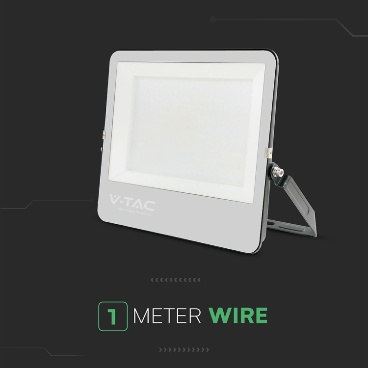 300W Naświetlacz AVANO 160 / Barwa:4000K / Obudowa: Czarna / Skuteczność 160lm/W / 5 Lat gwarancji