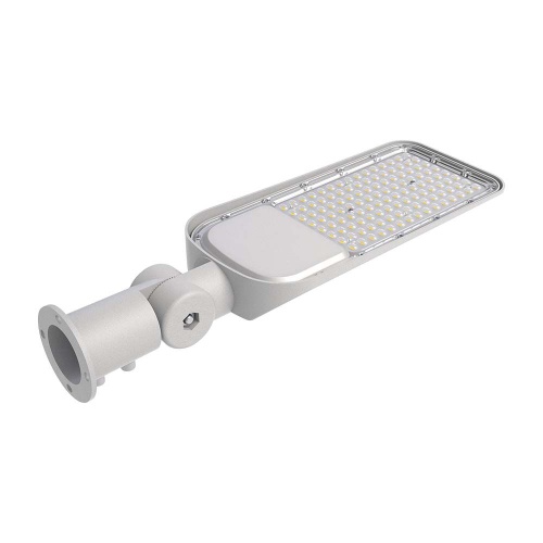 50W Lampa uliczna z regulowanym uchwytem FERANO / Chip SAMSUNG / Barwa:4000K / Obudowa: Szara