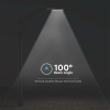 50W Lampa uliczna z regulowanym uchwytem FERANO / Chip SAMSUNG / Barwa:4000K / Obudowa: Szara