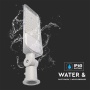 50W Lampa uliczna z regulowanym uchwytem FERANO / Chip SAMSUNG / Barwa:4000K / Obudowa: Szara