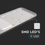 100W Lampa uliczna z regulowanym uchwytem FERANO / Chip SAMSUNG / Barwa:4000K / Obudowa: Szara