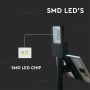 50W Solarna lampa uliczna FERA/ Barwa:4000K / Obudowa: Czarna