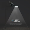 50W Solarna lampa uliczna FERA/ Barwa:4000K / Obudowa: Czarna