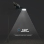 50W Solarna lampa uliczna FERA/ Barwa:4000K / Obudowa: Czarna
