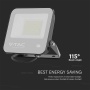 50W Naświetlacz URBIN 120 / Chip Samsung / Przewód: 1m / Barwa: 6500K / Obudowa: Czarna / Skuteczność 115lm/w