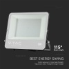 200W Naświetlacz URBIN 120 / Chip Samsung / Przewód: 1m / Barwa: 6500K / Obudowa: Czarna / Skuteczność 115lm/w