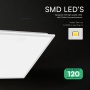 40W Panel LED SLIM BACKLIT 600x600mm / Barwa:4000K / 3 Lat gwarancji / Skuteczność 120lm/W