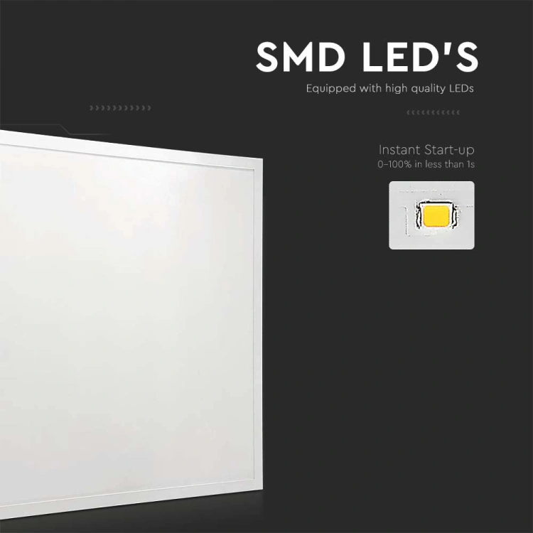 36W Panel LED SQUERO / 600x600mm / Skuteczność 120lm/W / Barwa: 4000K / Opakowanie: 10szt.