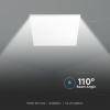 36W Panel LED SQUERO / 600x600mm / Skuteczność 120lm/W / Barwa: 4000K / Opakowanie: 10szt.