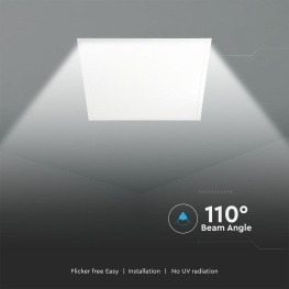 36W Panel LED SQUERO / 600x600mm / Skuteczność 120lm/W / Barwa: 4000K / Opakowanie: 10szt.