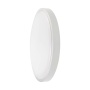 24W Plafon LED / SAMSUNG / Średnica: 295mm / Barwa:4000K / Klosz: Okrągły mleczny biała ramka / IP44