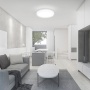 24W Plafon LED / SAMSUNG / Średnica: 295mm / Barwa:4000K / Klosz: Okrągły mleczny biała ramka / IP44