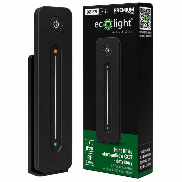 Pilot LED R12 RF do sterowania CCT