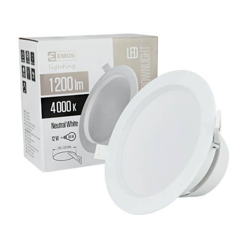 Oprawa LED downlight EMOS ZD6112 12W 4000K