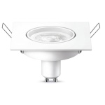 Kwadratowa oprawa LED spot PILA GU10 4,7W 4000K