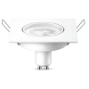 Kwadratowa oprawa LED spot PILA GU10 4,7W 2700K