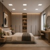 Wymiary downlight LED BEMKO BOLED 300 × 300 mm