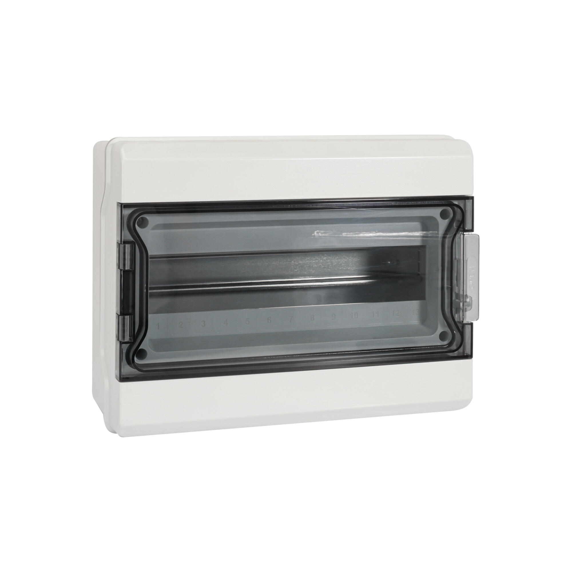 Rozdzielnica modułowa natynkowa KDB-IP65-S13T MK2 13P IP65 IK08 odporna na UV kolor szary