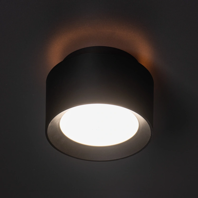 Oprawa sufitowa LED SONOR CCT UP 12W B 12W CCT 3000/4000/5700K 1100/1180/1160lm IP20 kolor czarny