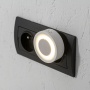 Lampka wtykowa LED RIBI LED WW W 0,33W 4lm barwa ciepłobiała 2700K biała z czujnikiem ruchu i zmierzchu