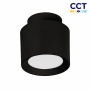 Czarna oprawa sufitowa LED SONOR CCT 6W