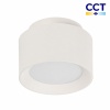 Biała oprawa sufitowa LED SONOR CCT 12W.