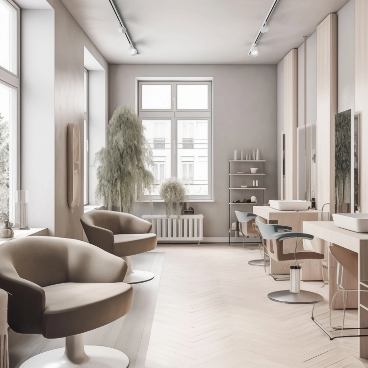 Głośnik Bluetooth na szynę 48V 10W biały aranżacja