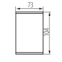Kanlux GORI DL 135 – wymiary